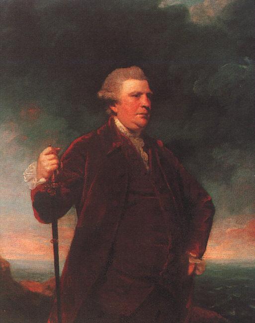 Sir Joshua Reynolds Portrait of Admiral Viscount Keppel France oil painting art